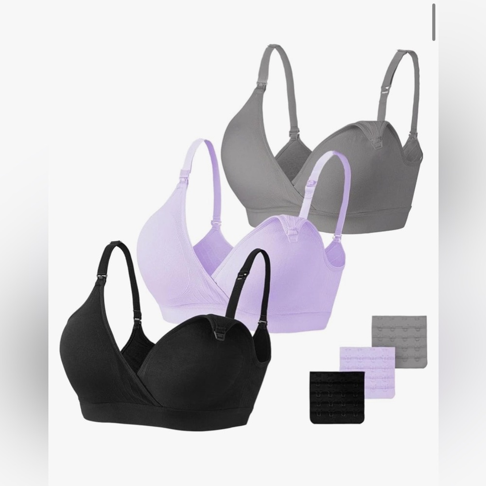 Nursing Bras 3pack  Size Large
